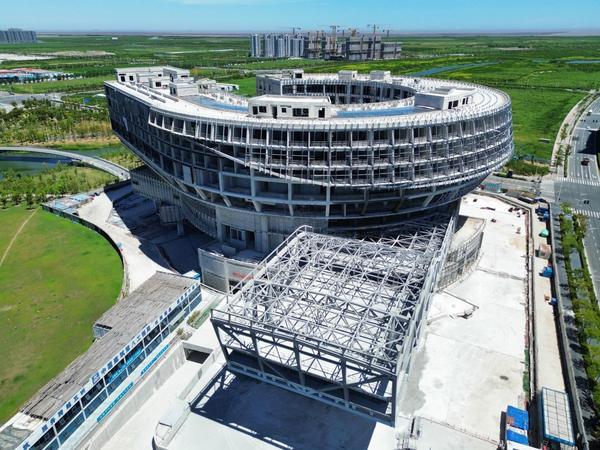 星空综合体育网页版上海临港星海汇将于来岁完工 项目由中建八局一公司总承包施工(图1)